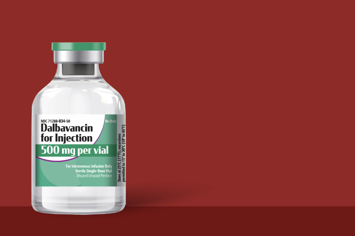 Meitheal Pharmaceuticals has Dalbavancin for Injection 500 mg per vial, SDV Now Available!