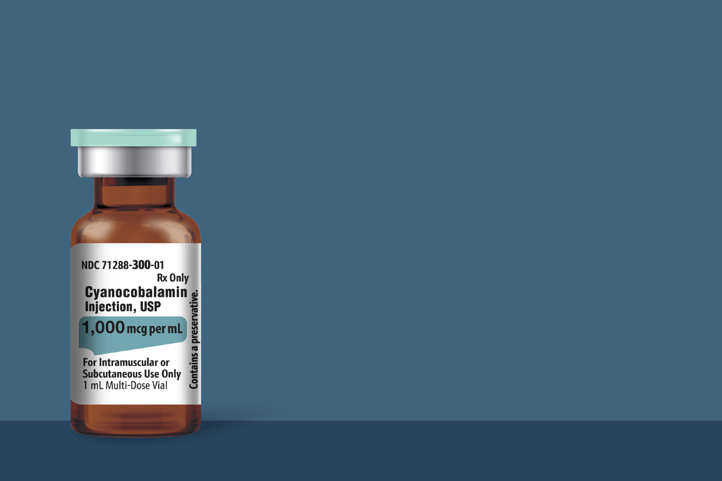Cyanocobalamin Injection, USP 1,000 mcg per 1 mL – NDC Change