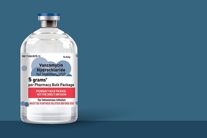 Vancomycin Hydrochloride for Injection, USP Now Available