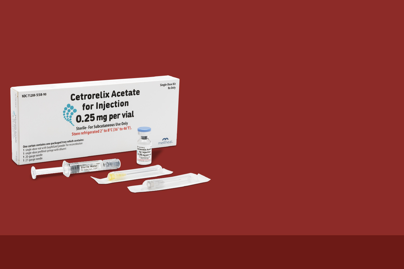Cetrorelix Acetate for Injection Now Available