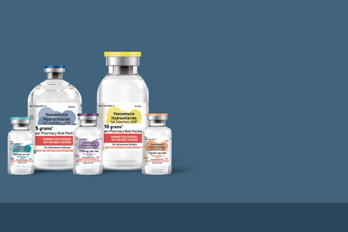 Vancomycin Hydrochloride for Injection, USP 500 mg and 1g per vial Now Available