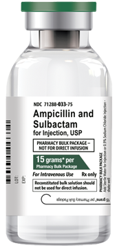 Ampicillin and Sulbactam for Injection, USP - Unasyn - Meitheal ...
